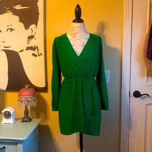 Long sleeve cocktail dress